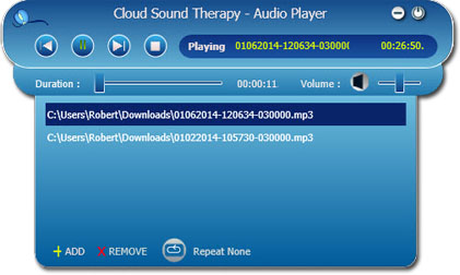 audio player